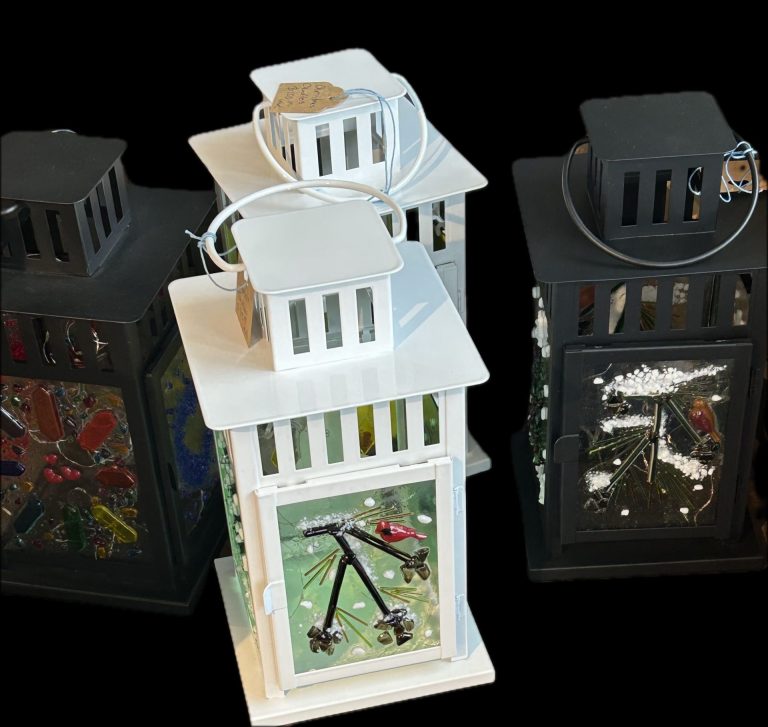 Christmas Glass Lanterns